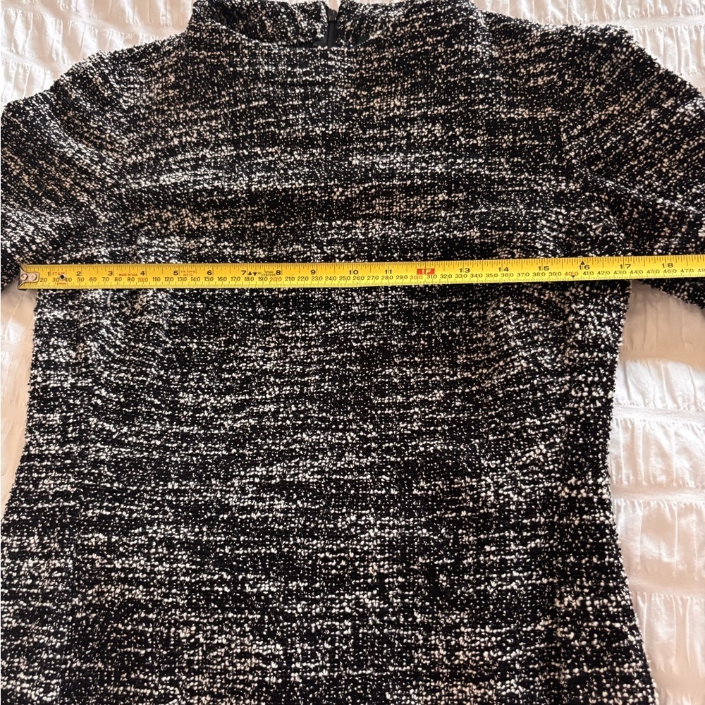 Ralph Lauren Tweed Look Long Sleeve Dress - Picture 8 of 10